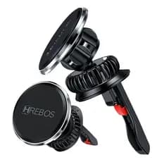 Suporte Automotivo Magnético para celular Hrebos Road Turn Universal