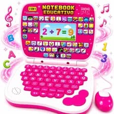 Notebook  + Mouse Educativo Brinquedo Didático Infantil Interativo