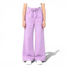 Calça Infantil Juvenil - Pantalona Moletinho + confort stylo