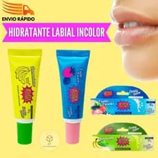 Hidratante Labial Gloss com cheiro incolor Candy Balm