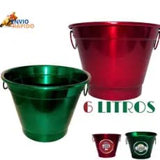 BALDE DE GELO 6 LITROS ALUMINIO