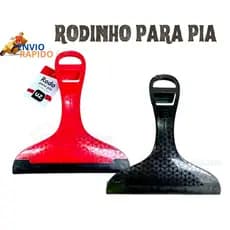Rodo pia Médio -  Rodinho de Cozinha - Rodo para puxar água da pia