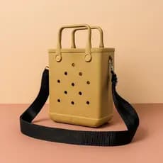Bolsa Bolsinha Infantil Sacolinha Menina Caramelo Personalizada EVA para Pins e Botons
