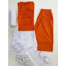 Kit 16 Peças Kit Completo Presidio Kit Penitenciaria Roupa Preso Roupa Detento