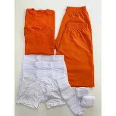 Kit 10 Peças Presidio Roupa cadeia Kit Interno Enxoval Penitenciaria