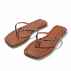 Rasteira Chinelo Feminino Tira Brilho