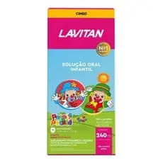 Suplemento Em Líquido Cimed Lavitan Infantil Minerais/vitaminas Em Caixa De 240ml