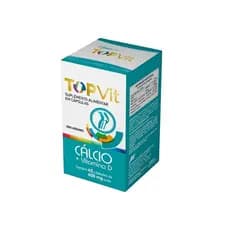 CALCIO+VITAMINA D 600MG 60CPS TOPVIT