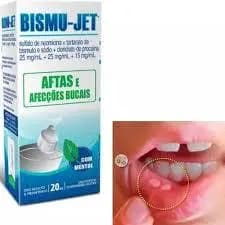 Bismu-jet 20ml Aftas E Feridas Na Boca