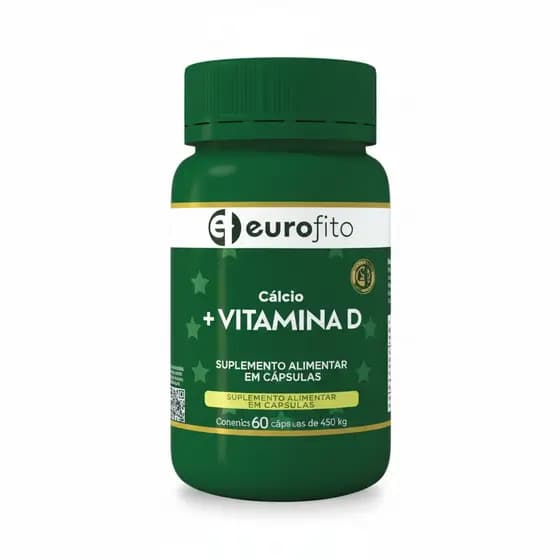 Cálcio + Vitamina D 60 Cápsulas Original
