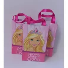 15 Sacolinha Surpresa Personalizada Tema Barbie