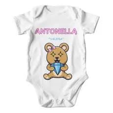 Body Bebê Personalizado Significado Nome Antonella