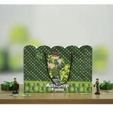20 Sacolinhas Ben 10 Personalizadas Para Festa Maleta Personalizada