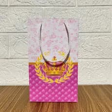 KIT PEGUE E MONTE SACOLINHAS  para Festas Mimos Aniversários REALEZA MENINA PRONTA ENTREGA