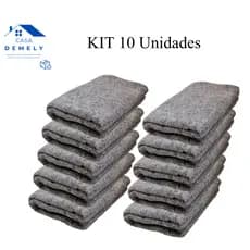 Kit 5, 10, 15 Cobertores Manta Casal Doação Popular Grosso 2,10m x 1,40m Cobertor Sorriso