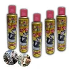 Kit Espumas da Alegria para Festas e Carnaval Espuma Artificial Spray Spuminha da Alegria