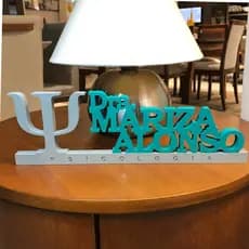 Placa Personalizada Psicólogos Psicologia Decoração Profissões Presente Formatura