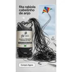 Pacote de Fitinha pra Rabiola Cabelinho de Anjo 1 Kg