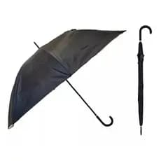 Guarda Chuva Automático Manual Grande Masculino Feminino Reforçado Preto xadrez