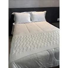 Manta Peseira de Trico para Cama e Sofá | Cama Casal Queen Decoração Modelo ROMA