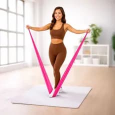 Faixa Elástica Thera Band Fisioterapia Academia Para Exercícios 1,5M Espessura 0.35MM