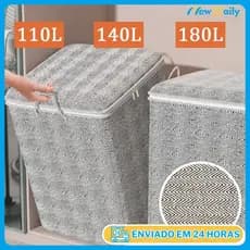 110L/140/180L Caixa Saco Organizador de Cobertor Conchas Pelúcias Casaco Roupa SN-05/SN-06/SN-07