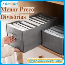Organizador De Gavetas De Jeans Dobráveis/Roupas De Compartimento De Malha Economia De Espaço Em Casa ND-06/ND-07