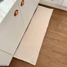 Tapete Tipo Passadeira Moderna Boho De Algodão 0,47m X 1,40m