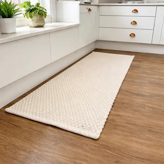 Passadeira  Boho De Algodão 0,47m X 1,40m Tapete