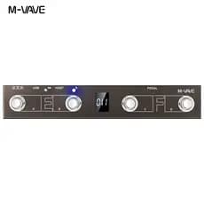 M-vave Chocolate Plus Programmable MIDI Controller 4 Buttons Footswitch Suporta controle de pé MIDI USB e função de host