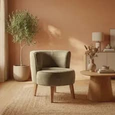 Cadeira Decorativa Moderna para Sala de Espera Recepção Macia Tecido Veludo Ergonômica Resistente