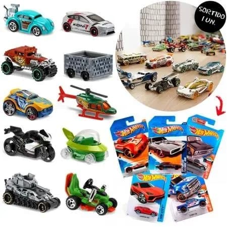 Carrinho De Ferro Die Caste Miniaturas Colecionáveis Hot Cars novas verção