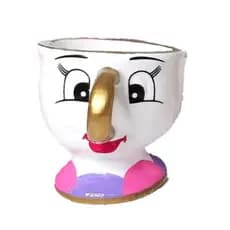 Xícara Zip Em Cerâmica Personagem A Bela E A Fera Disney