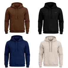 Moletom Canguru Unissex Peluciado Inverno Masculino Feminino Para o Frio LVF123-A