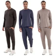Conjunto Térmico Premium Camiseta + Calça Peluciada Adulto Unissex Masculino Feminino ST134133-CP2