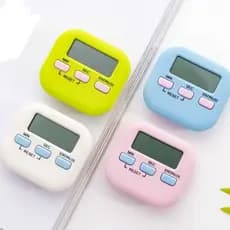 Timer Cronômetro Digital De Cozinha Com Imã De Geladeira e Alarme