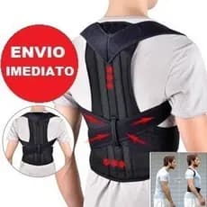 Colete Corretor De Postura Ortopédico Coluna Lombar Unissex Dor nas Costas Feminino Masculino