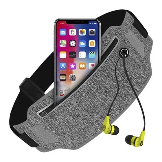 Pochete Corrida Celular Treino Exercícios Slim Impermeável / Pochete Corrida Impermeável Slim Fitness Para Celular