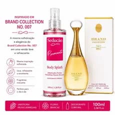 Body Splash Sedução Provocante 100ml Fragrância Frutada Floral Fixação Marcante Envio Imediato