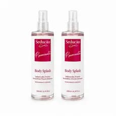 Body Splash Feminino Sedução Provocante 100ml Fragrância Frutada Floral Fixação Marcante Envio Imediato