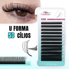 FADVAN U Shape 3D 4D 5D Volume Extensão De Cílios YY Brasileiros