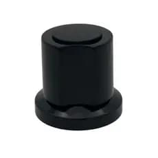 Acabamento Completo ABS p/Registro DECA/DOCOL C40 Preto