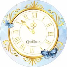 Capa para Souplat Em Tecido Sublimado Tema Cinderela -  Sem Base Mdf  - Com Elastico na Borda