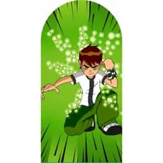 Painel de Festa Ben 10 - Romano na Medida de 2,00m de Altura x 1,00m de Largura