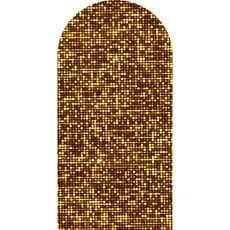 PAINEL DE FESTA BRILHO ROMANO VERTICAL NA MEDIDA DE 2,00M DE ALTURA X 1,00M DE LARGURA EM TECIDO SUBLIMADO