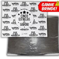 Papel Acoplado Térmico Laminado Papel Embrulho 100 Unidades