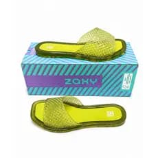 Chinelo Feminino Slide Mesh Zaxy PVC 19125
