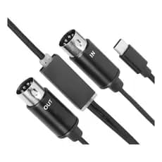 Conversor Cabo Midi Para Usb C -tipo C Para Pc -profissional Teclado