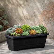 Kit 3 Vasos Floreiras Para Hortaliças 3 Litros Jardineira Para Plantas Flores Jardim Decorativo
