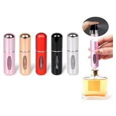 Frasco Recipiente Porta Perfume Vidro 7,5cm 5ml Viagem